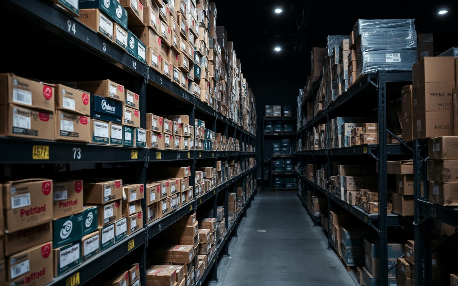 YHS Auto Parts warehouse